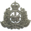 East Suffolk Police Chrome Cap Badge - King's Crown