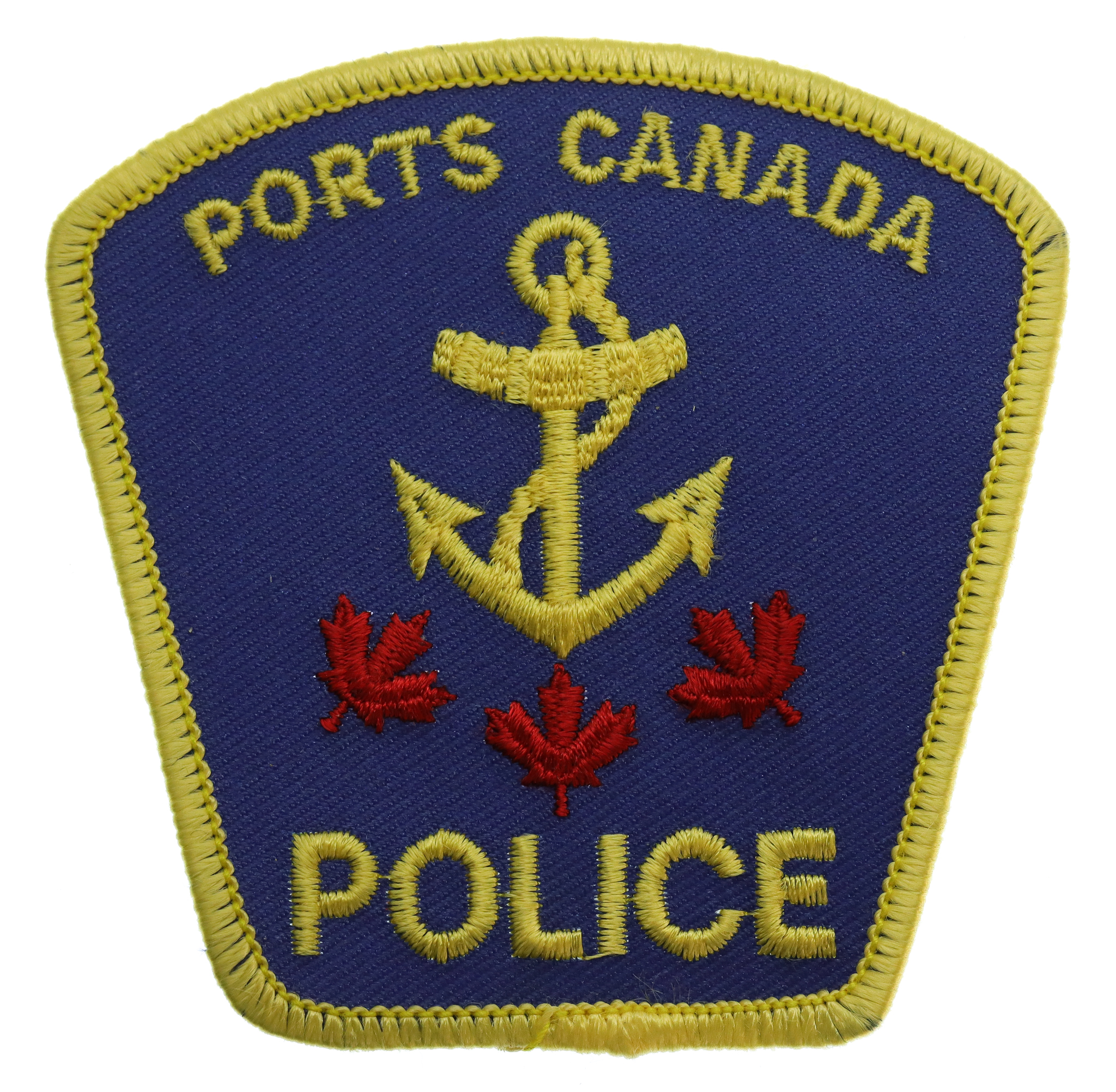 Ports Canada Police Cloth Patch Badge