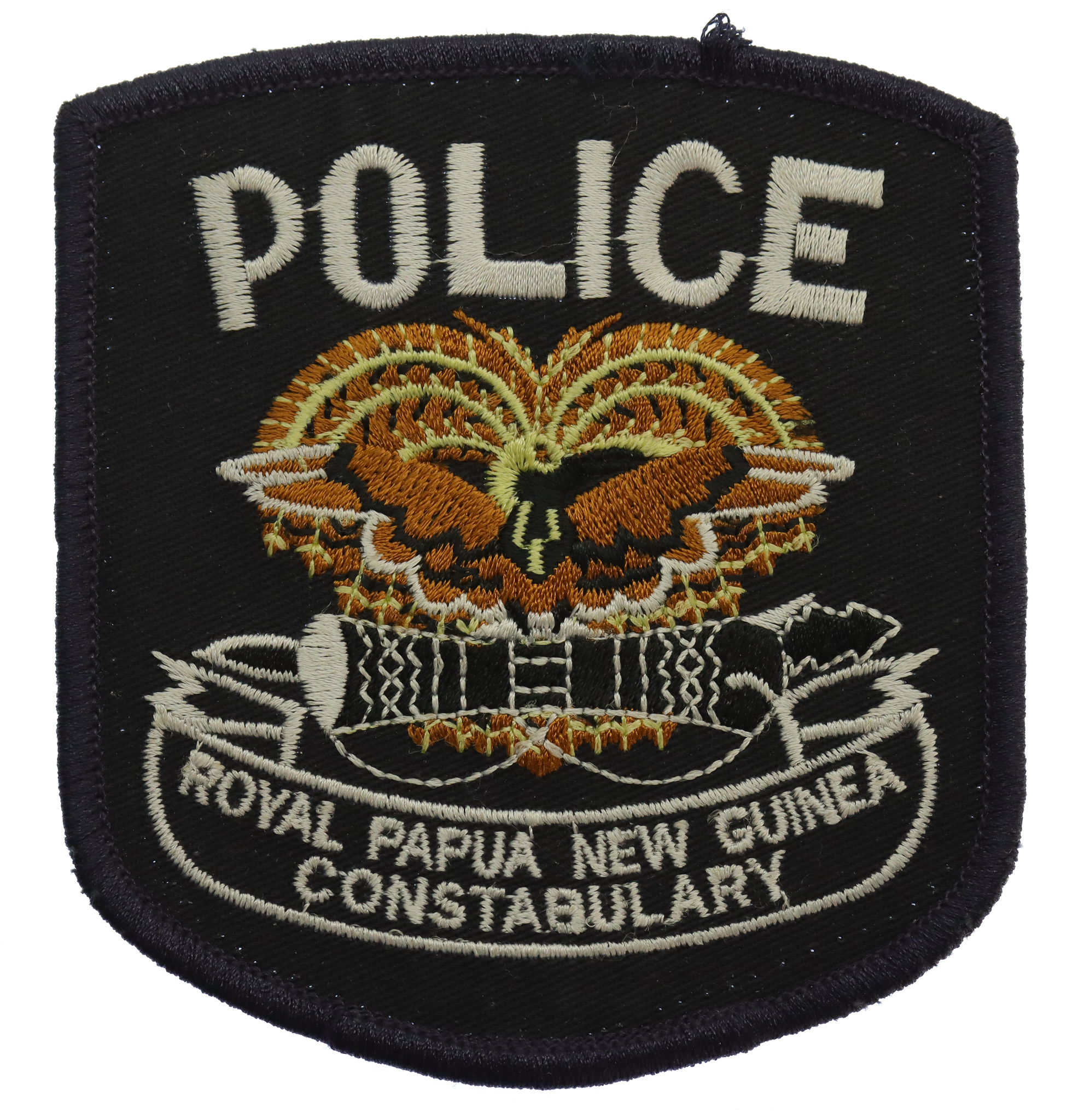 Royal Papua New Guinea Constabulary Police Cloth Patch Badge