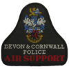 Devon & Cornwall Police Air Support Cloth Bell Patch Badge