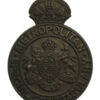 Metropolitan Special Constabulary Cap Badge - King's Crown