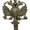 Queen's Dragoon Guards Chrome Cap Badge