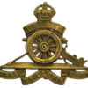 Royal Artillery (Revolving Wheel) Cap Badge - King's Crown