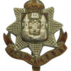 East Surrey Regiment Cap Badge - King's Crown