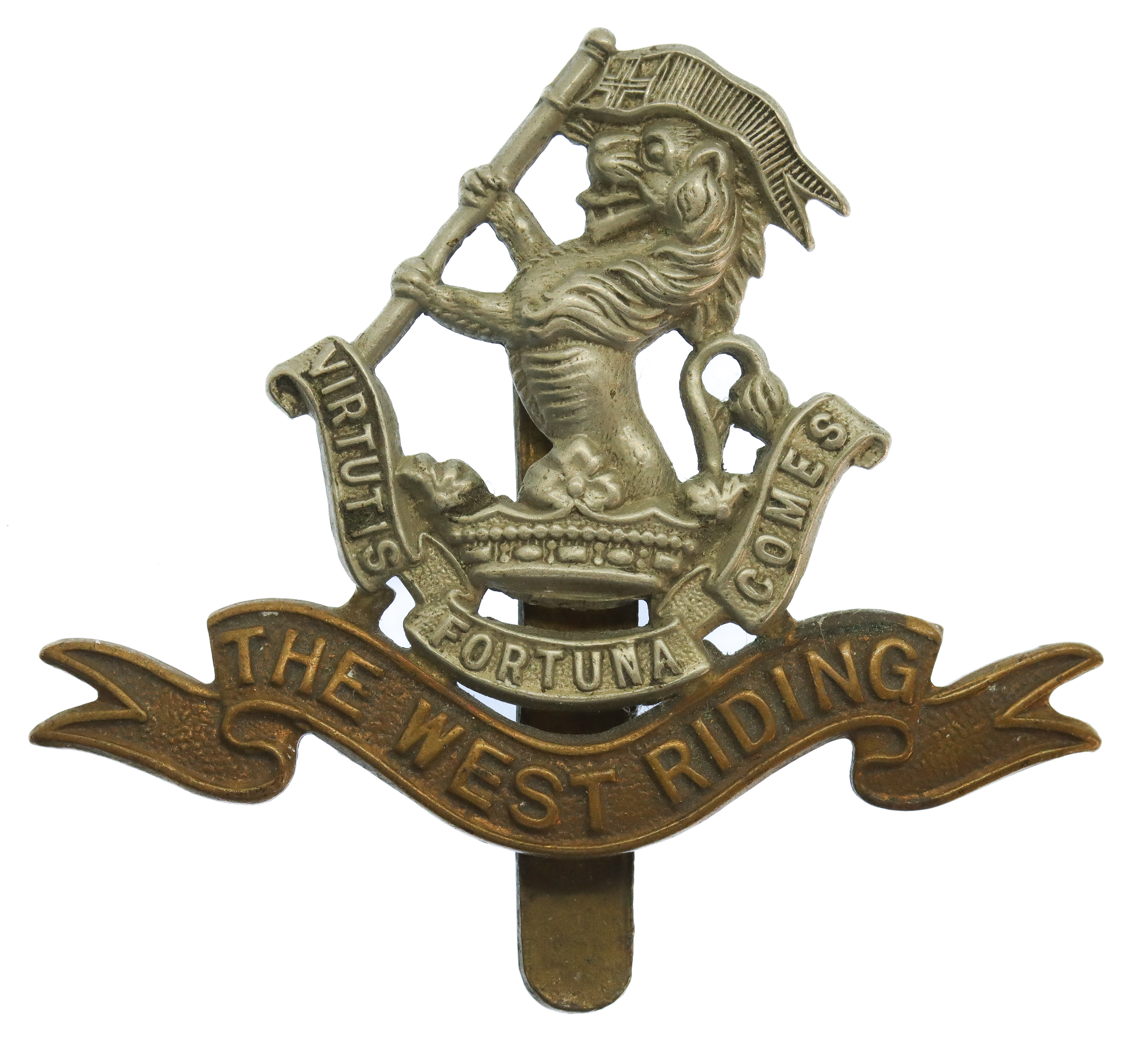 West Riding Regiment (Duke of Wellington's) Cap Badge