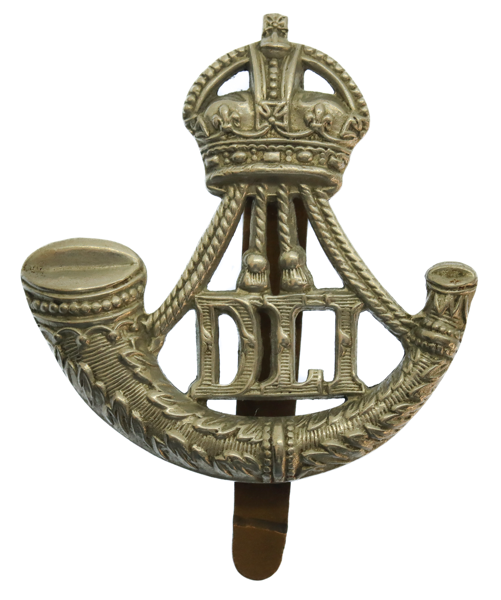 Durham Light Infantry (D.L.I) Cap Badge - King's Crown