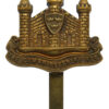 Cambridgeshire Regiment WW1 All Brass Economy Cap Badge