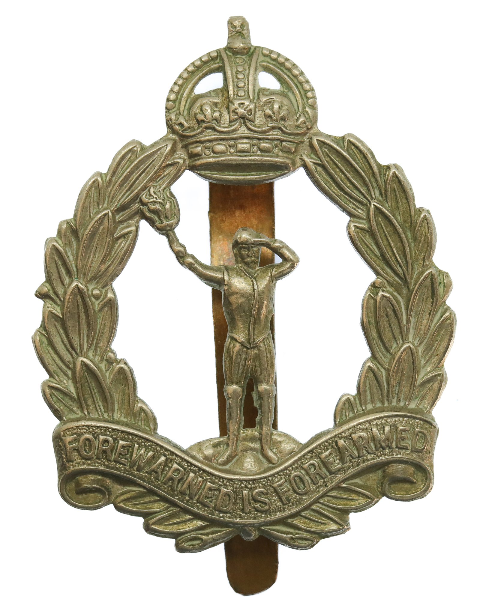 Royal Observer Corps Cap Badge - King's Crown