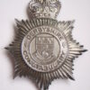 Derbyshire Constabulary Helmet Plate - Queen's Crown