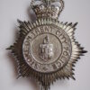 Stoke-On-Trent City Police Helmet Plate - Queen's Crown