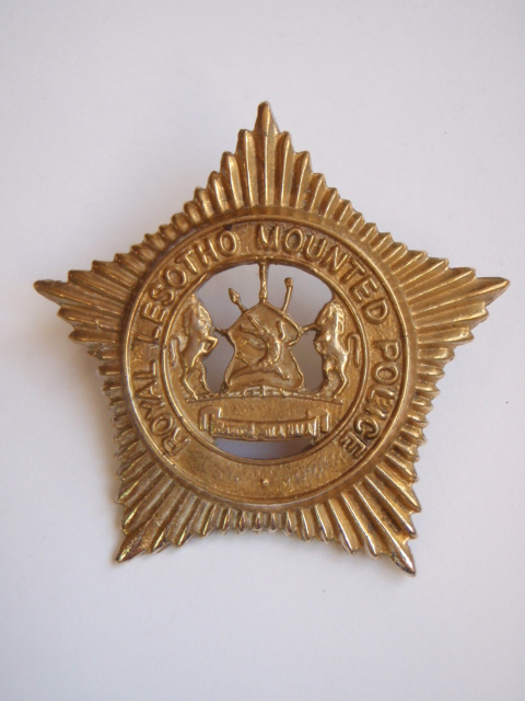 Royal Lesotho Mounted Police Cap Badge