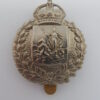 Barbados Police Cap Badge - King's Crown
