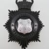 Durham Constabulary Night Helmet Plate - Queen's Crown
