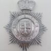 Bournemouth Borough Police Helmet Plate - Queen's Crown