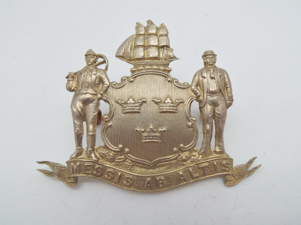 Tynemouth Borough Police Cap / Kepi Badge (COA)