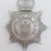 North Wales Police Helmet Plate - Queen's Crown