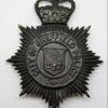 City of Sheffield Police Blackened Helmet Plate - Queen's Crown