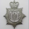North Wales Police Helmet Plate - Queen's Crown