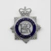 Northumbria Police Senior Officer's Enamelled Cap Badge - Queen's Crown