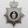 City of Manchester Airport Police Helmet Plate - Queen's Crown
