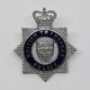 British Transport Police (B.T.P.) Senior Officer's Enamelled Cap Badge - Queen's Crown