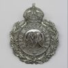 George VI Devon Constabulary Wreath Helmet Plate