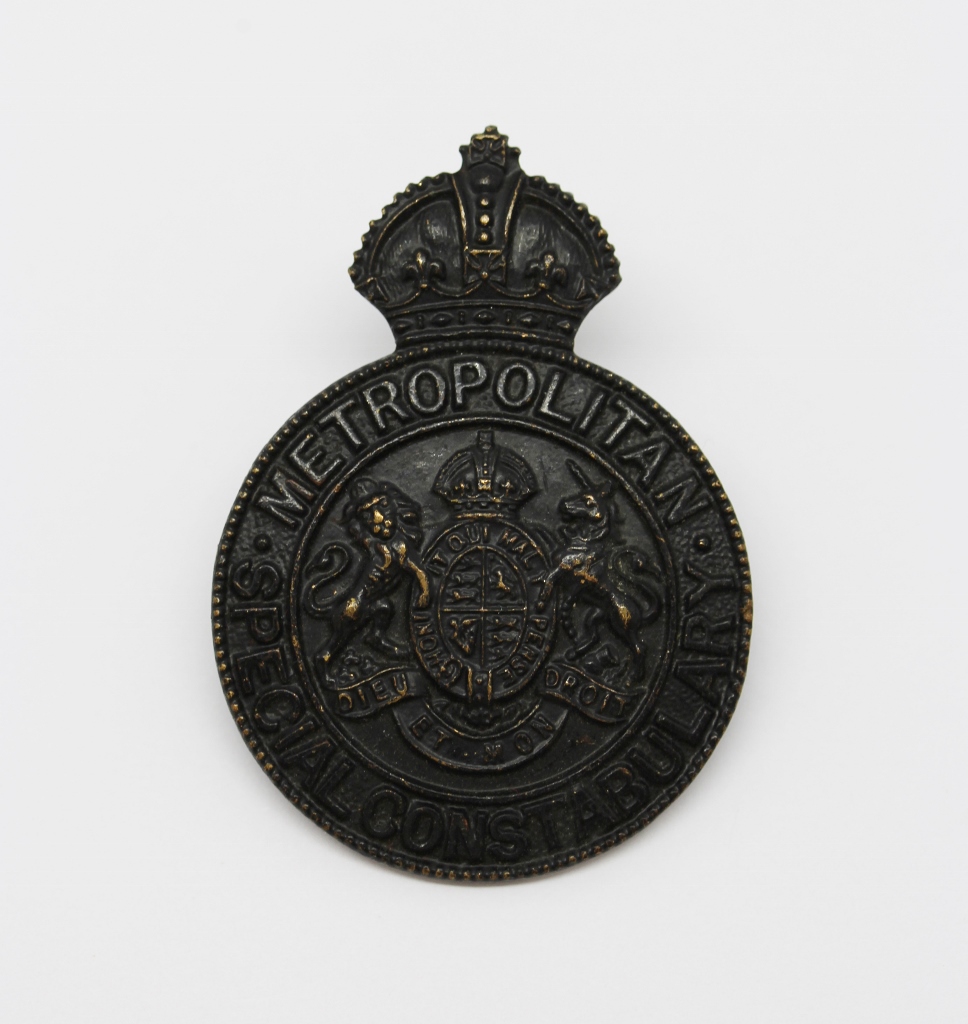 Metropolitan Special Constabulary Lapel Badge - King's Crown