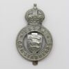 Essex Constabulary Cap Badge - King's Crown