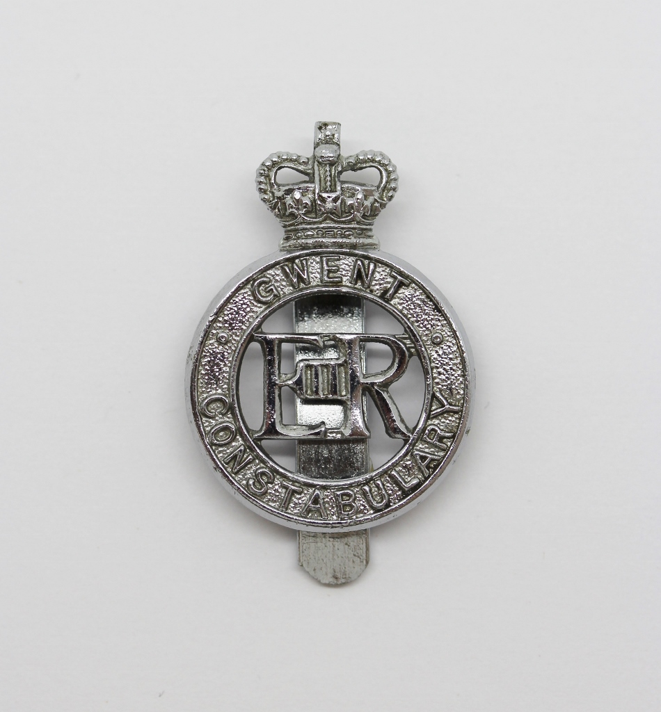 Gwent Constabulary Cap Badge - Queen's Crown