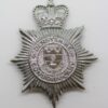 Derbyshire Constabulary Helmet Plate - Queen's Crown