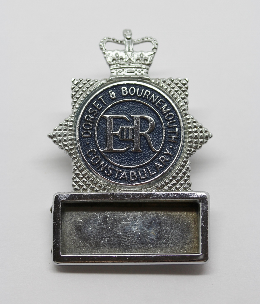 Dorset & Bournemouth Constabulary Breast Badge - Queen's Crown