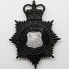 Durham Constabulary Night Helmet Plate - Queen's Crown
