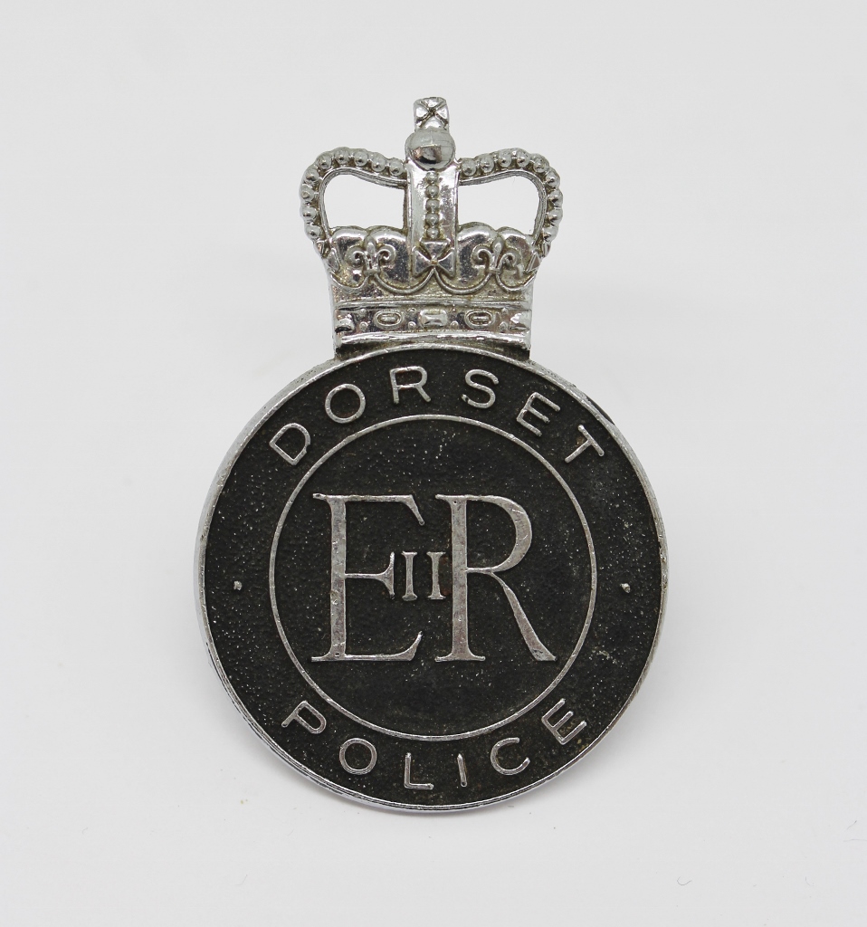 Dorset Police Cap Badge - Queen's Crown