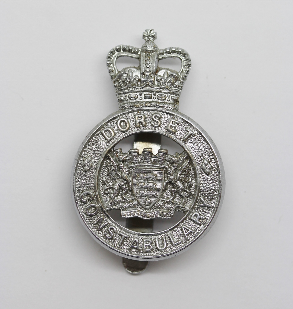 Dorset Constabulary Cap Badge - Queen's Crown