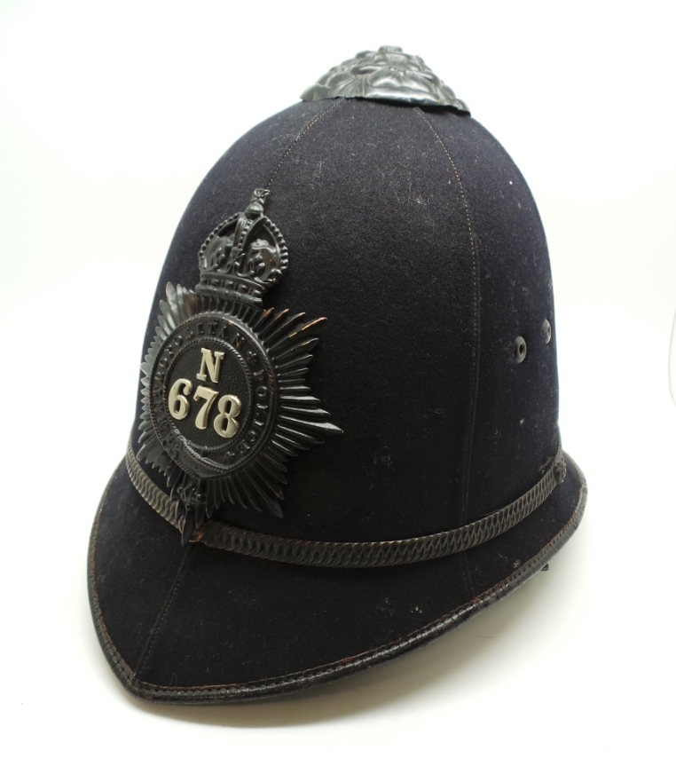 George V Metropolitan Police, N Division Constables / Sergeants Helmet (1912-1935)