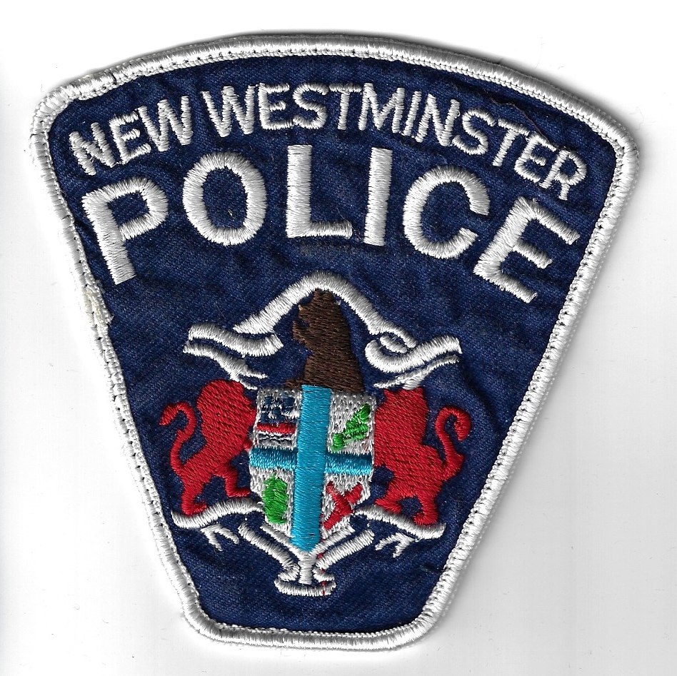 Canadian New Westminster Police Cloth Patch