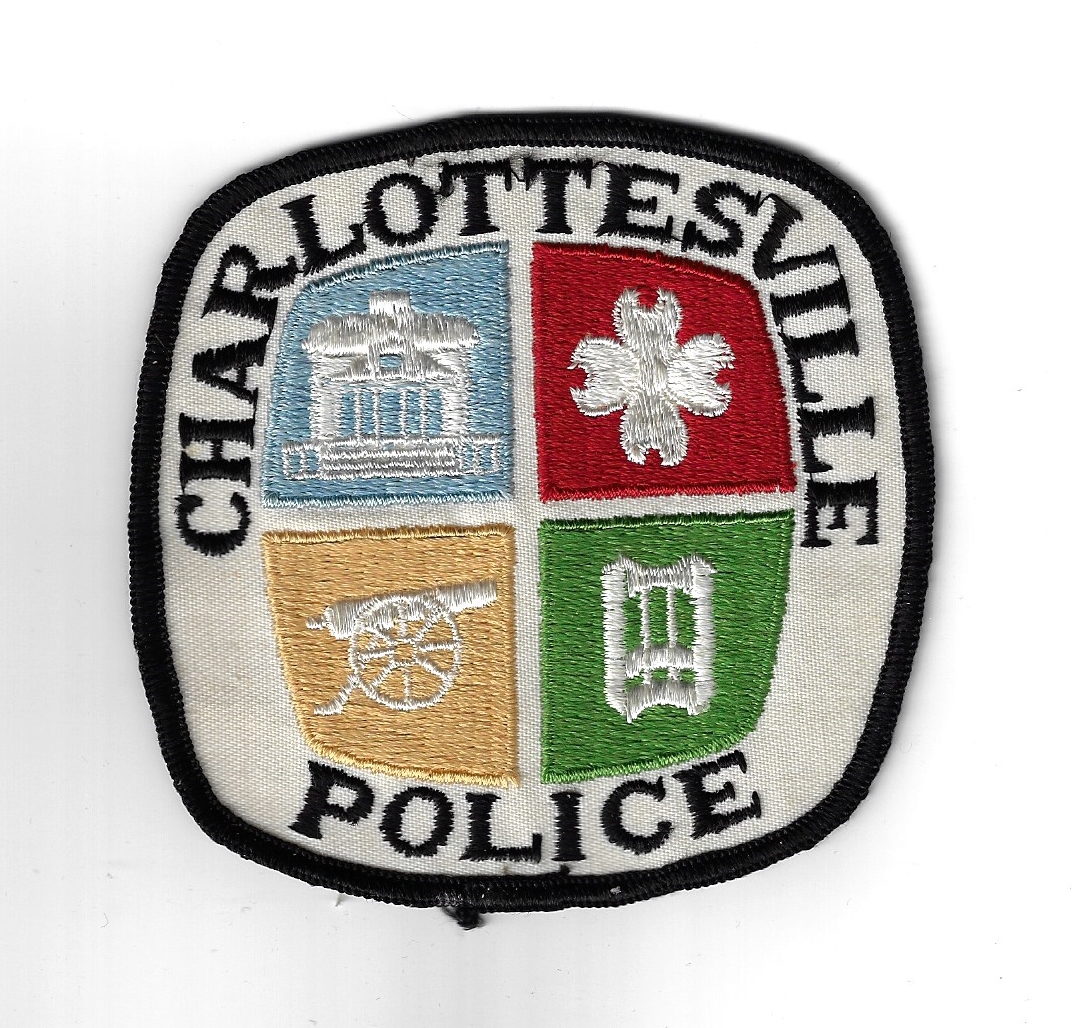 United States Charlottesville Police Cloth Patch