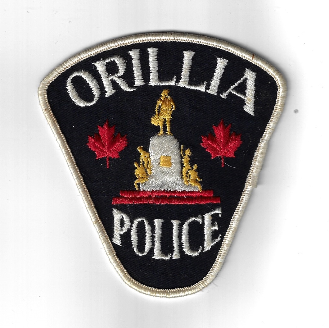 Canadian Orillia Police Cloth Patch