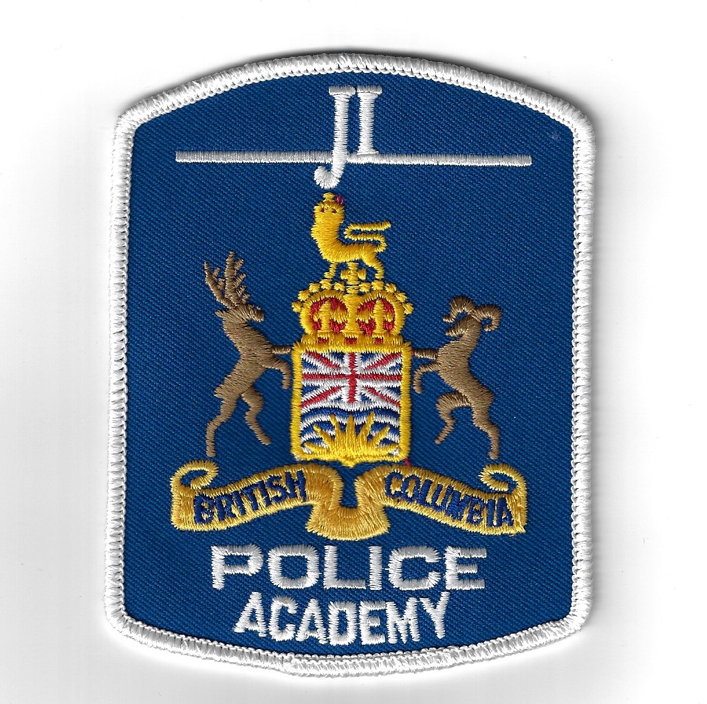 Candian British Columbia Police Academy Cloth Patch