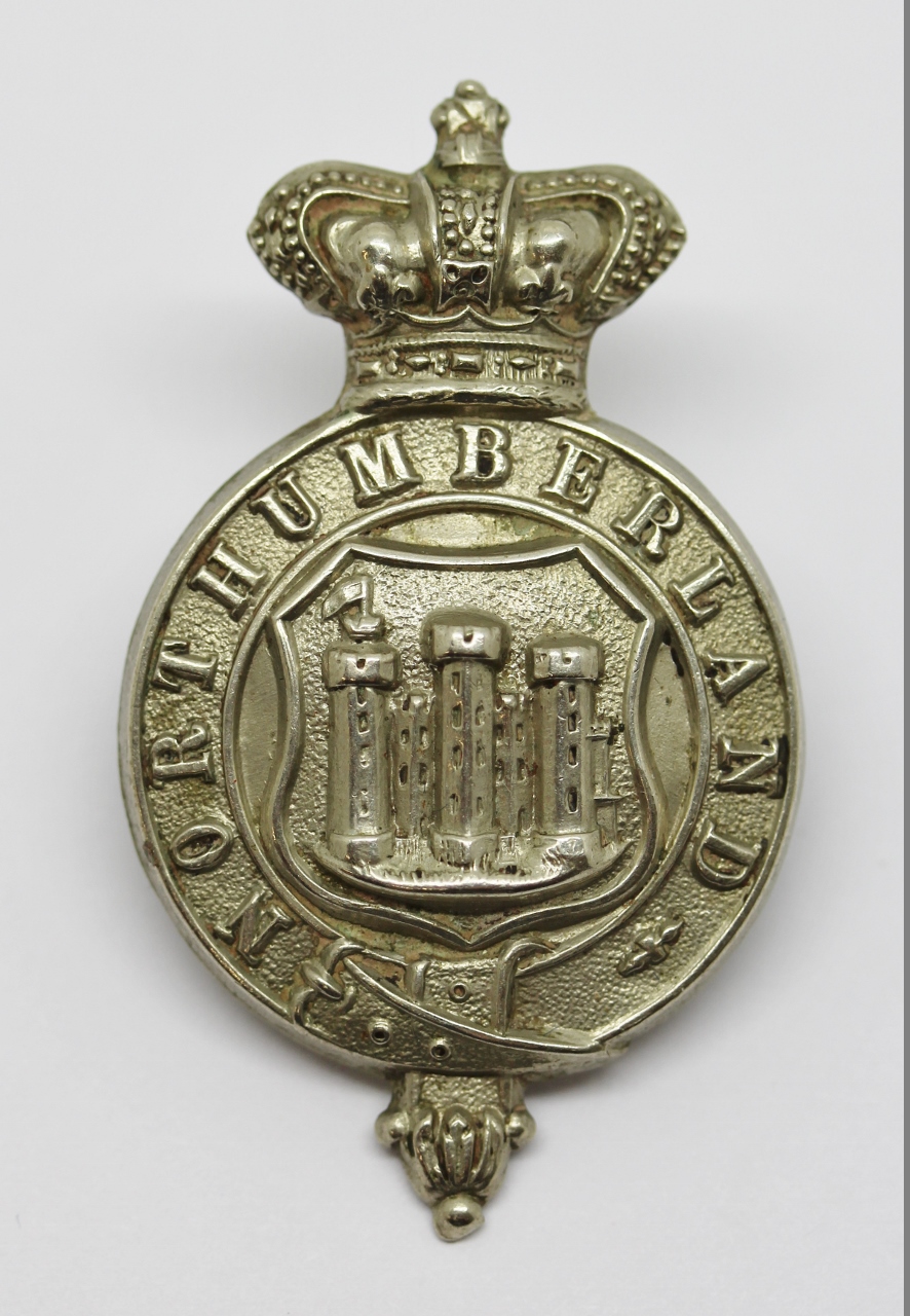 Victorian Northumberland Constabulary Kepi Badge