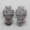 Pair of West Midlands Police Collar Badges