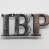 Inverness Burgh Police (I.B.P.) Collar Badge