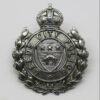 Leeds City Police Wreath Cap Badge - King's Crown