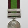 Afghanistan 1878-80 Medal (Clasps - Charasia, Kabul) - Sepoy Raj Mohamad, 5th Punjab Infantry