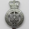 East Riding of Yorkshire Constabulary Cap Badge - Queen's Crown