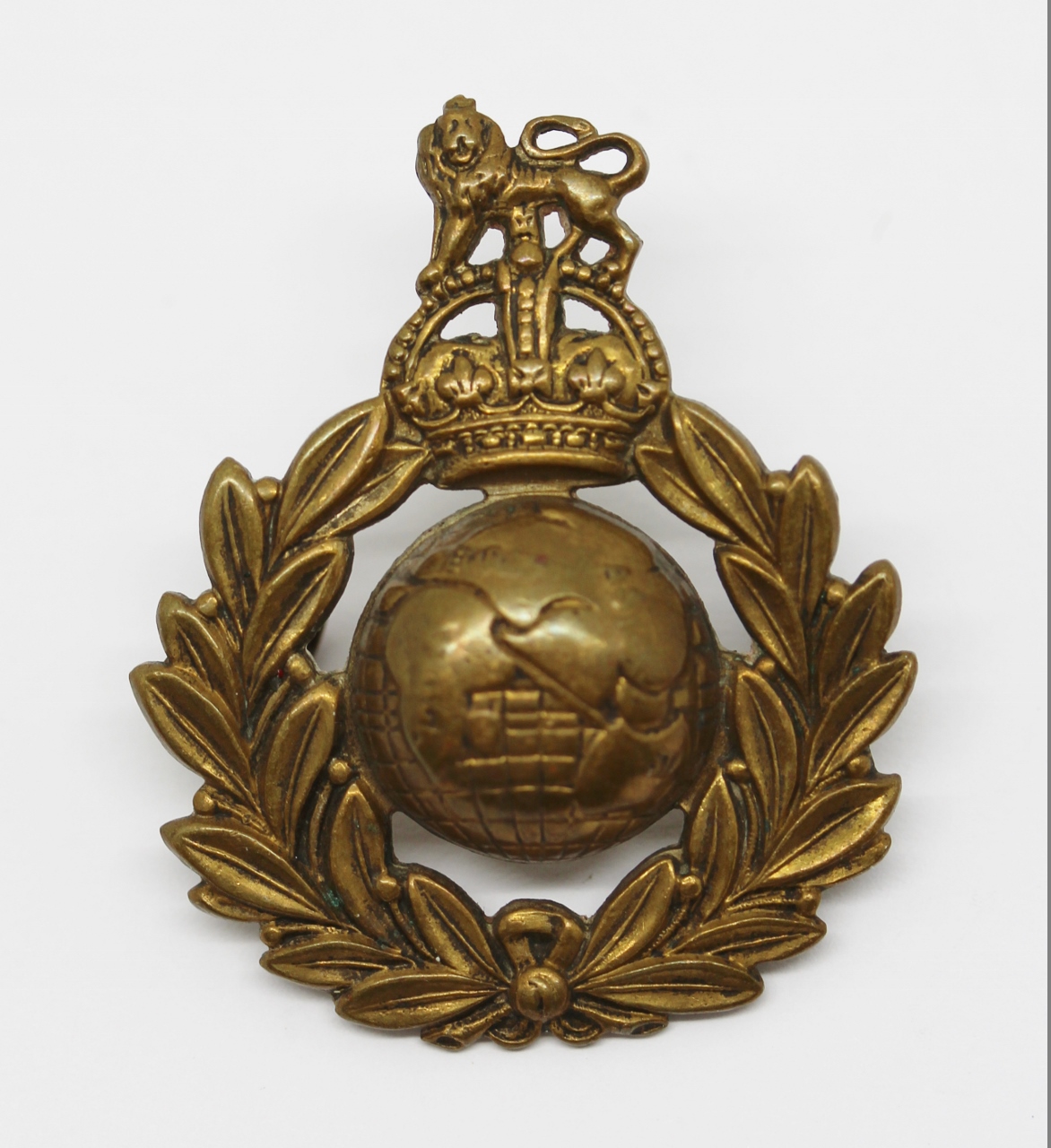 Royal Marines Cap Badge - King's Crown