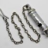 Warwickshire Constabulary 'The Metropolitan' Patent Police Whistle & Chain