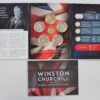 Sir Winston Churchill Commemorative Coin set Including 24ct Gold Proof Coin