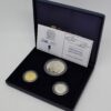 2000 Guernsey Gold & Silver Proof 3 Coin Set - Queen Mother