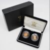 Royal Mint 2005 & 2006 Gold Proof Half Sovereign Two Coin Set
